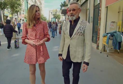 Rafa Sánchez y María Gracia en 'Enamorados de Madrid' de Telemadrid