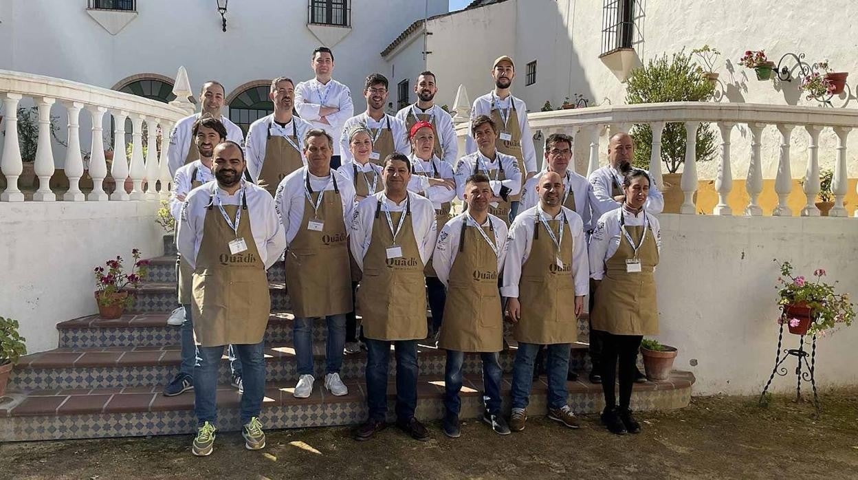 Los participantes en el Chef Sierra de Cádiz