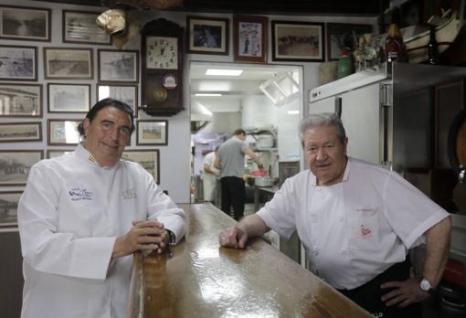 Manuel Moreno y Fernando Hermoso, en Casa Bigote