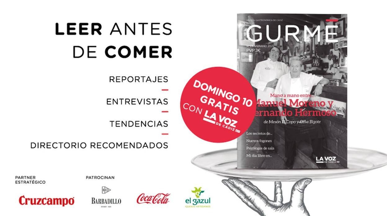 La revista Gurmé de verano, el domingo en los kioskos