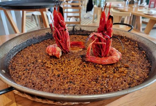 Arroz con carabineros