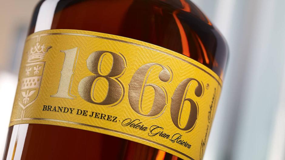 Brandy 1866 Solera Gran Reserva, mejor brandy de Jerez para International Wine & Spirit Competition