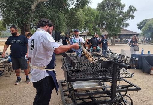 Edu Pérez, en la parrilla