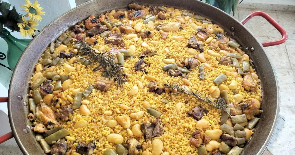 Paella en inducción Tradicional - Juani de Ana Sevilla