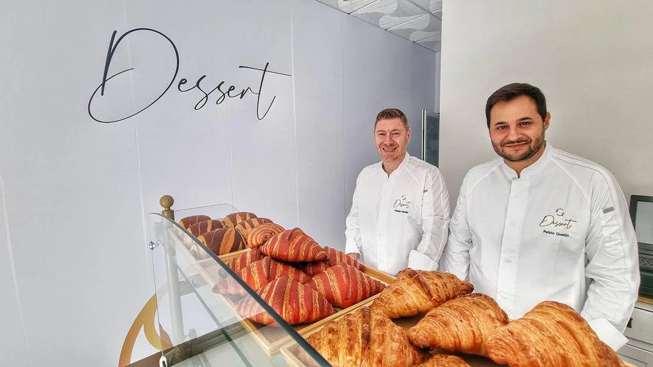 Fabian Sadler y Pablo Queijo, en Dessert Pastelería de Autor