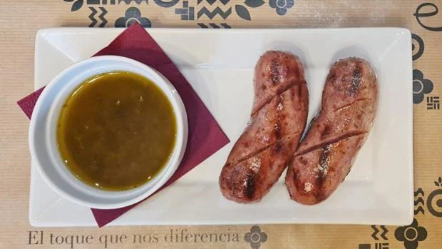 Plato de la semana | Chorizo criollo con chimichurri de Con Acento Parrilla