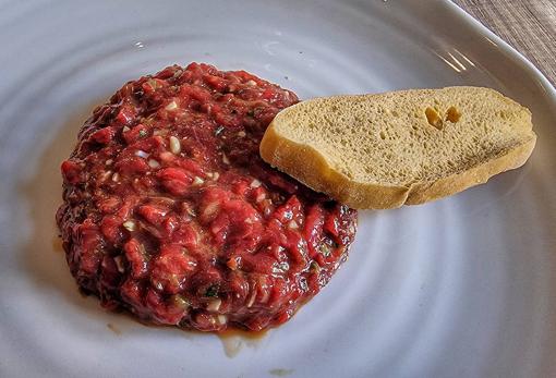 Steak tartar de solomillo de retinta