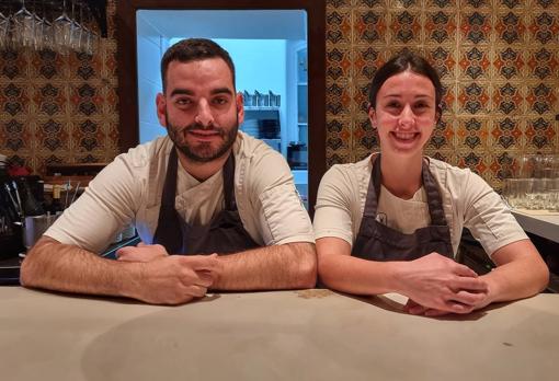 Arturo Perea y Laura García, de Atxa Restaurante, en Tarifa