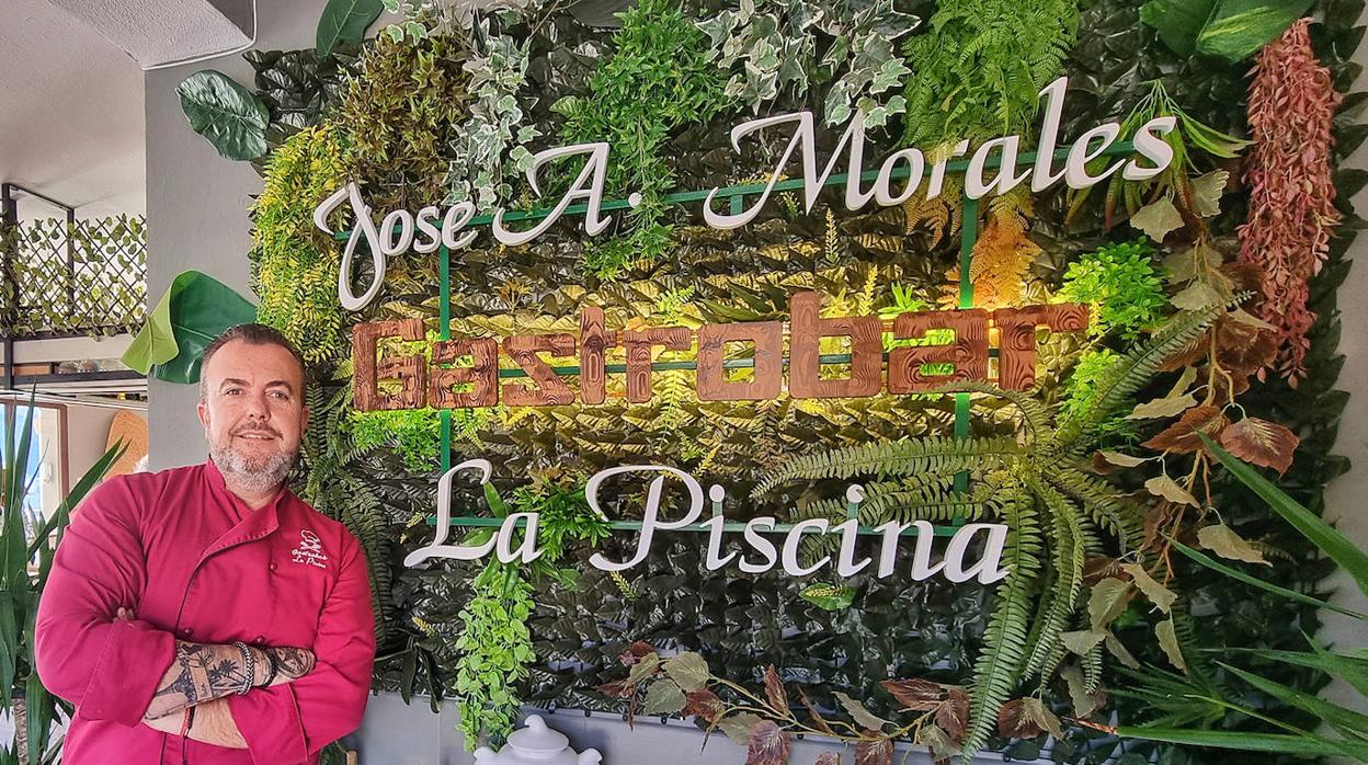 José Antonio Morales, en el Gastrobar La Piscina de El Gastor