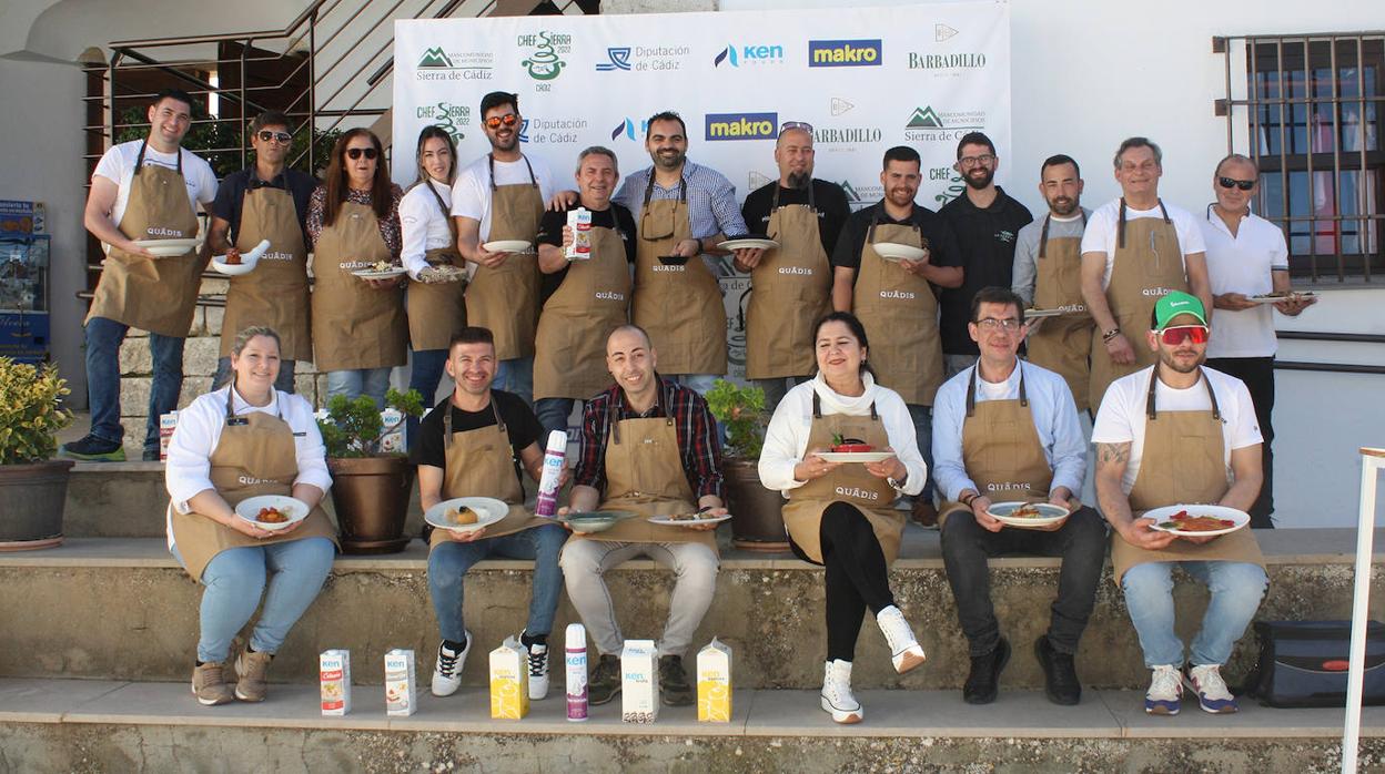 Los participantes en la primera fase del Chef Sierra de Cádiz