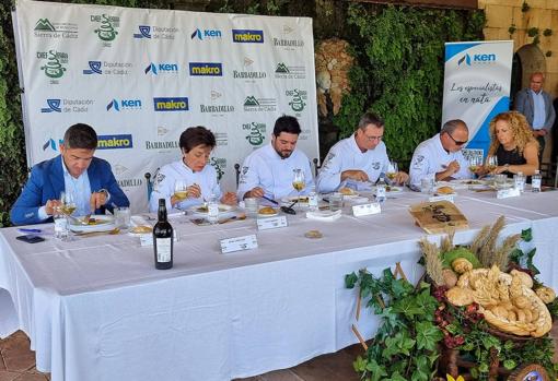 El jurado de la final del Chef Sierra de Cádiz