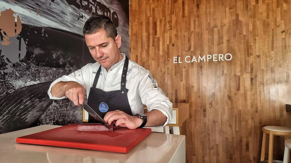Julio Vázquez, jefe de cocina de El Campero