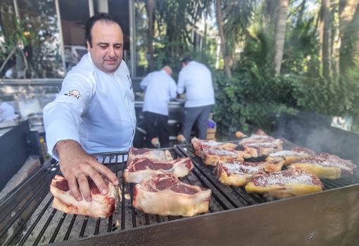 Iñaki Larrainzar, en la parrilla