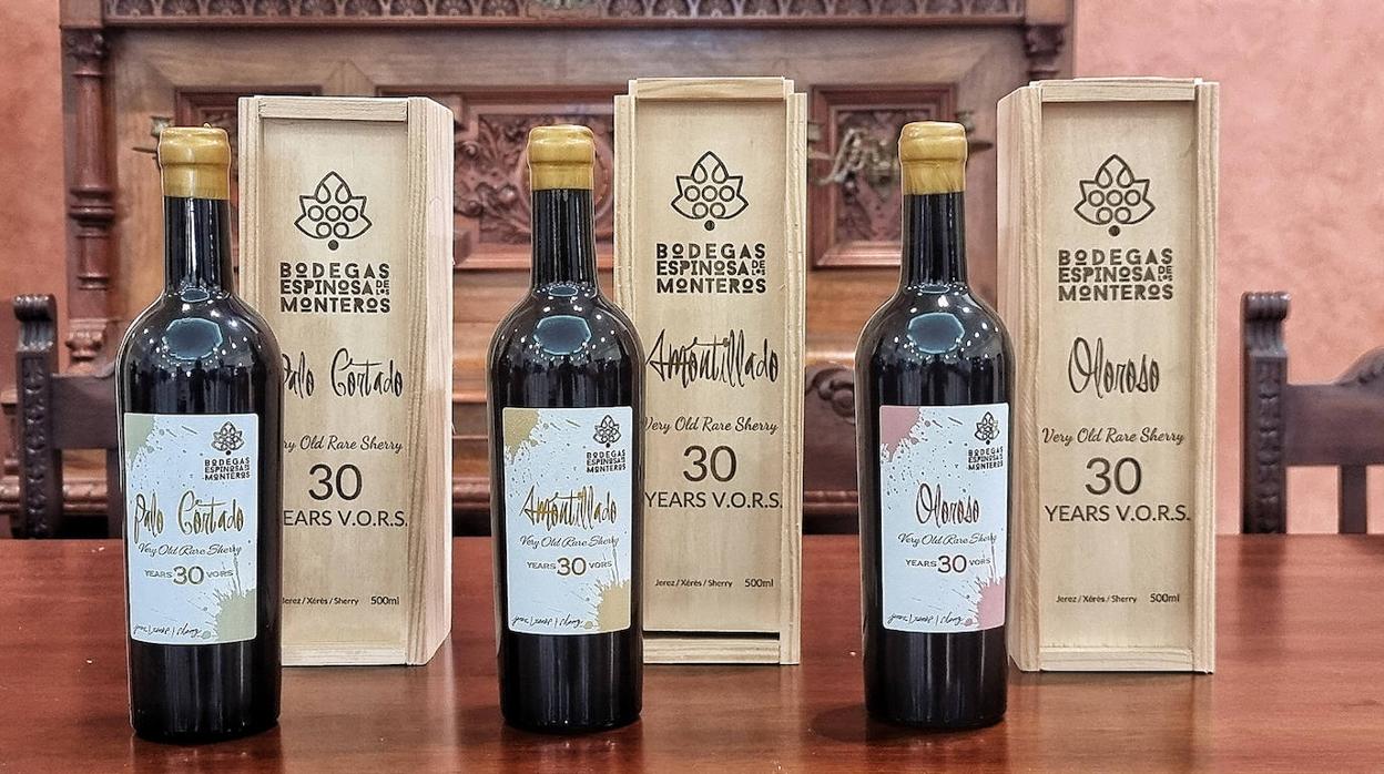 Los vinos presentados por las Bodegas Espinosa de los Monteros