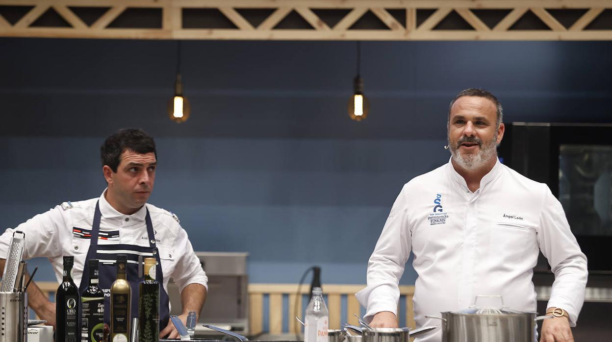 Ángel León, en San Sebastián Gastronomika