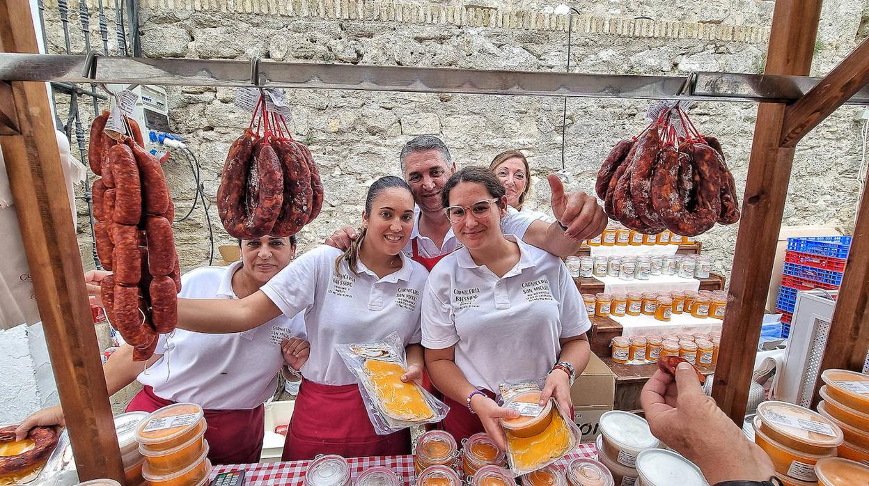 La Carnicería San Miguel no podía faltar en el Día Internacional del Lomo en Manteca de Vejer