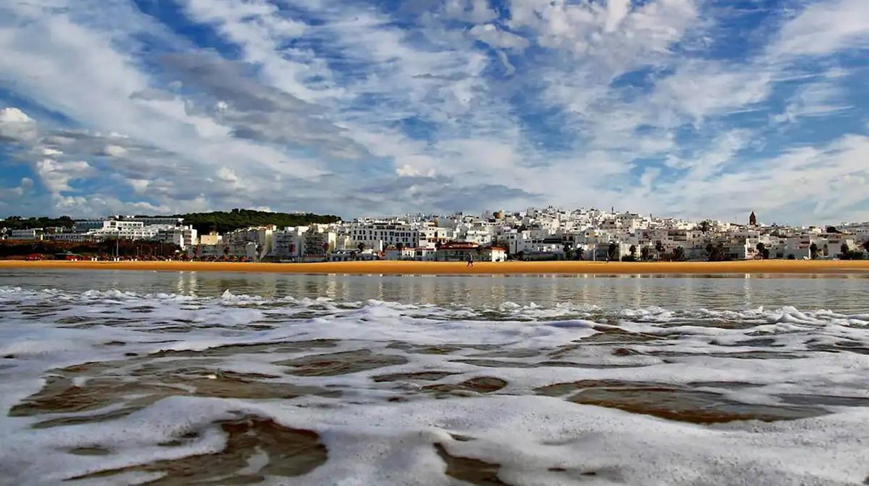 Conil, vista desde el mar