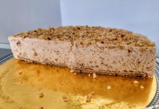 Tarta de turrón