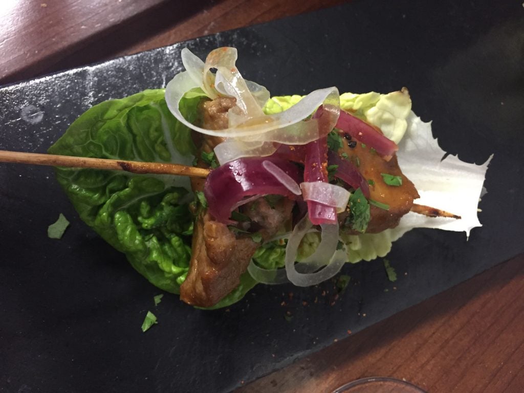 satay-mauro. Satay de La Curiosidad de Mauro.