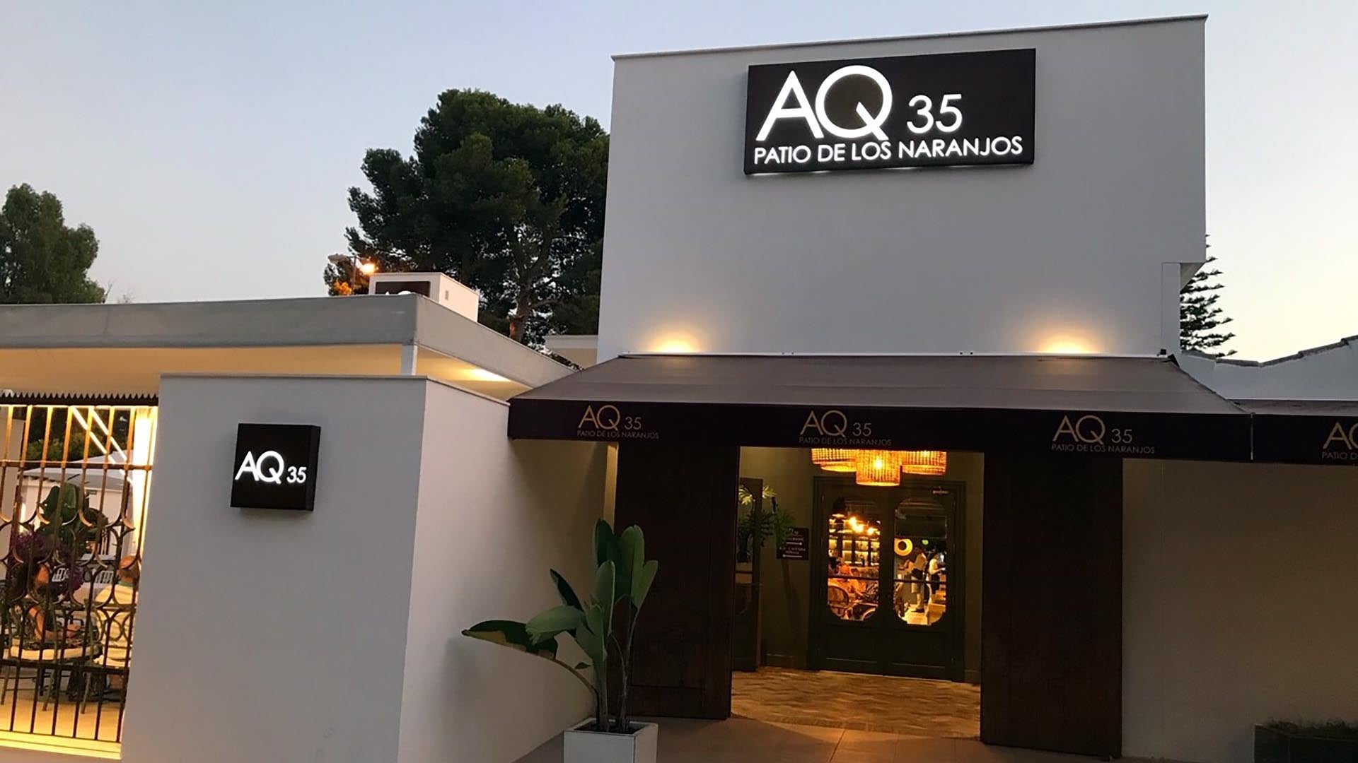 Restaurante AQ 35 – Patio de los Naranjos