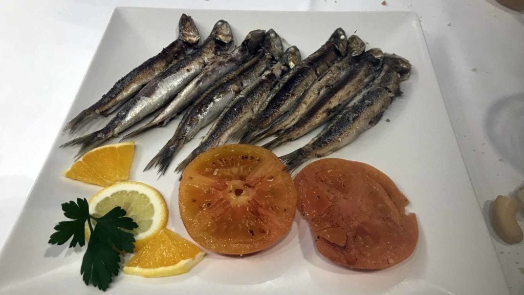 casaruizboqueronesfritos. Las anchoas a la plancha.