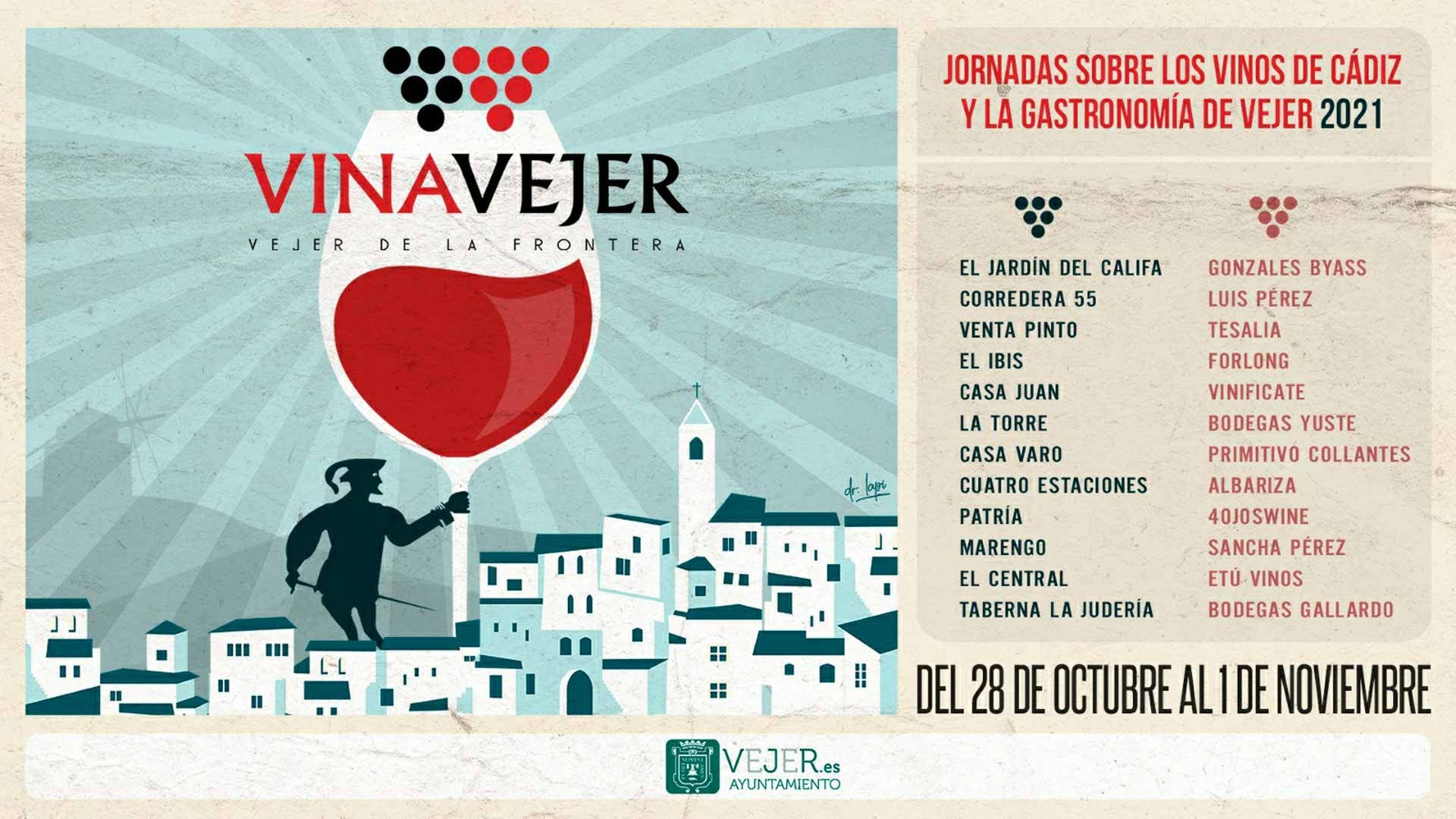 Vinavejer comienza el jueves en Vejer con distintas sesiones formativas