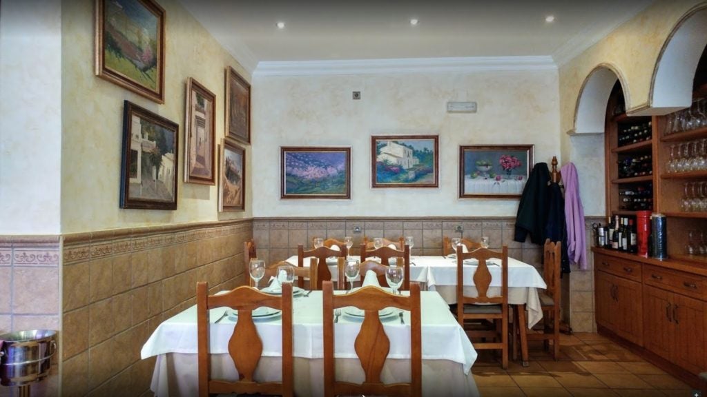 marisqueria el cateto en malaga capital. 