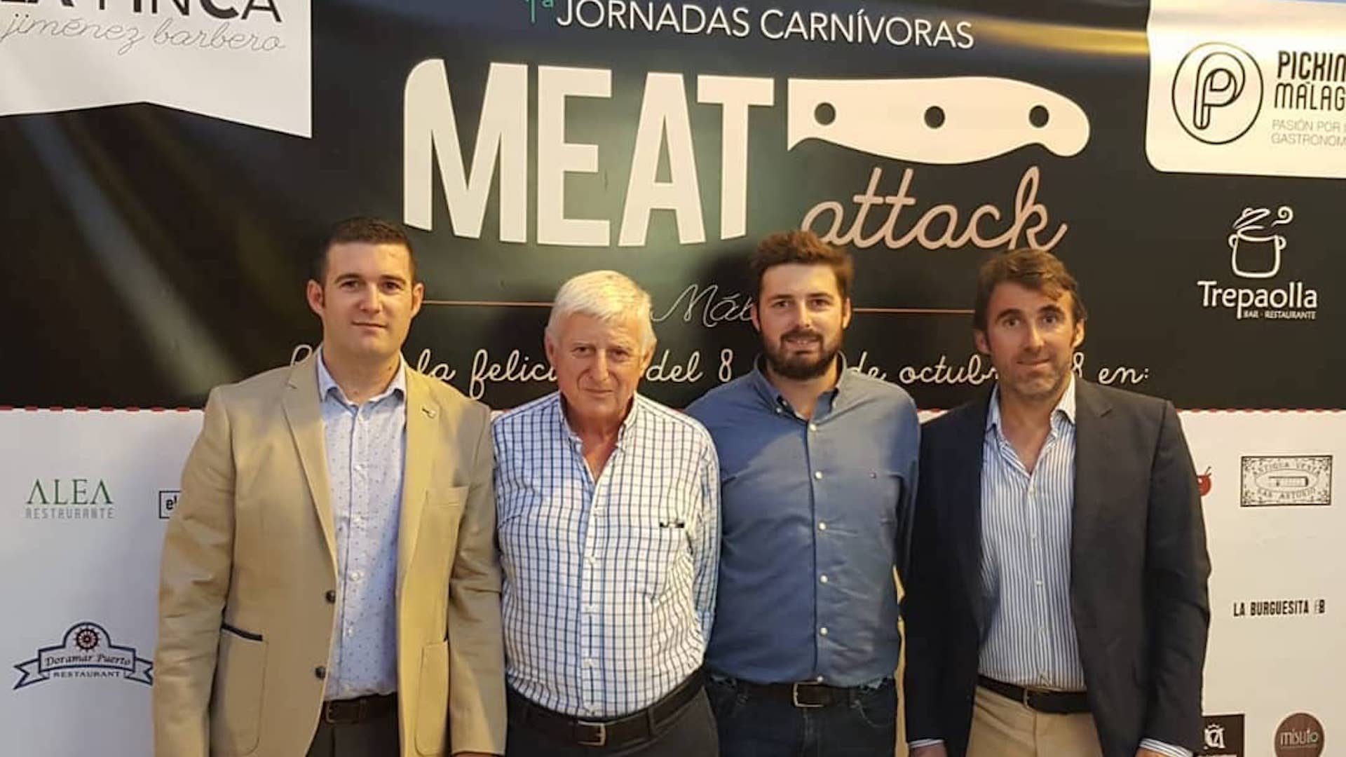 La carne de Jiménez Barbero ‘invade’ los restaurantes de Málaga: I Jornada Carnívora de La Finca
