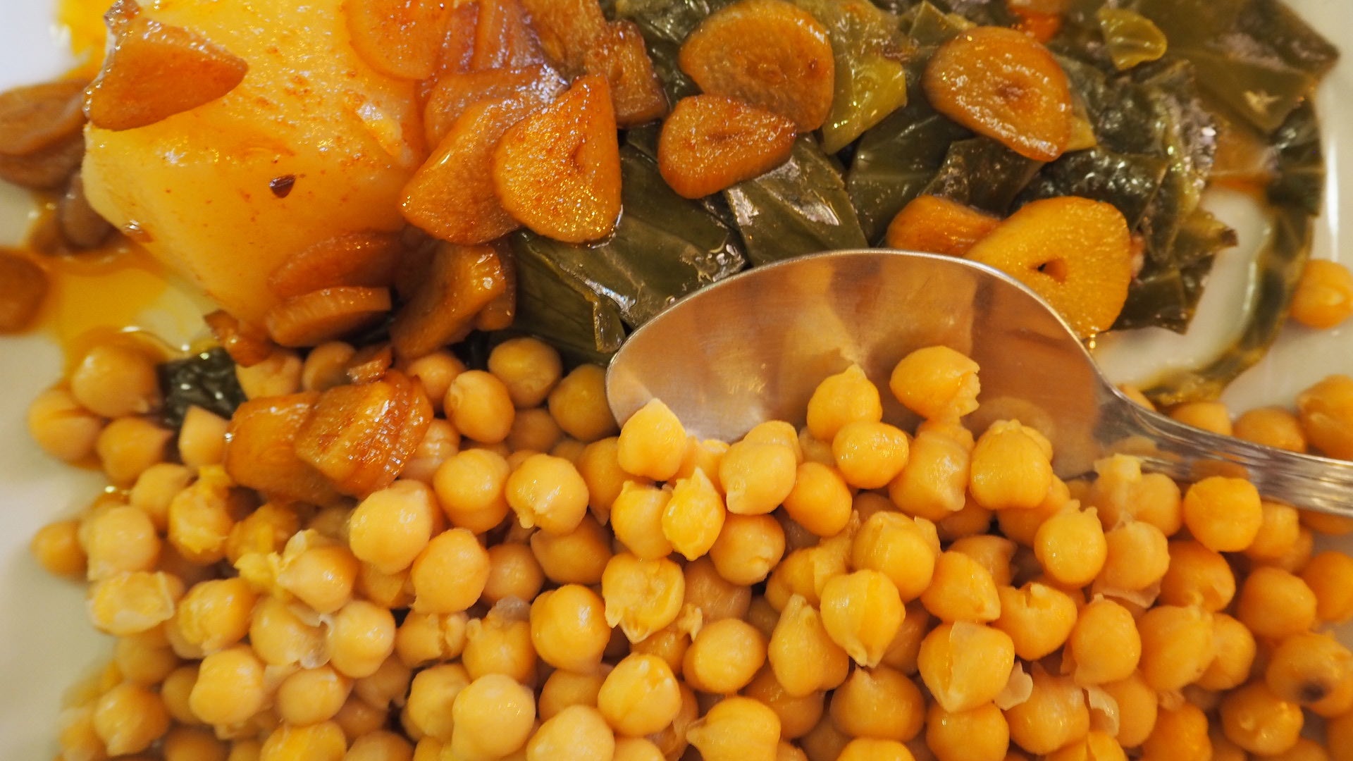 La receta del cocido maragato del restaurante Las Llaves en Mijas