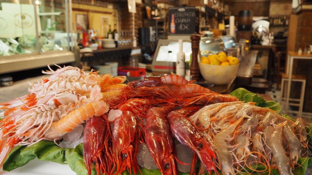 marisquería noray en malaga capital. 