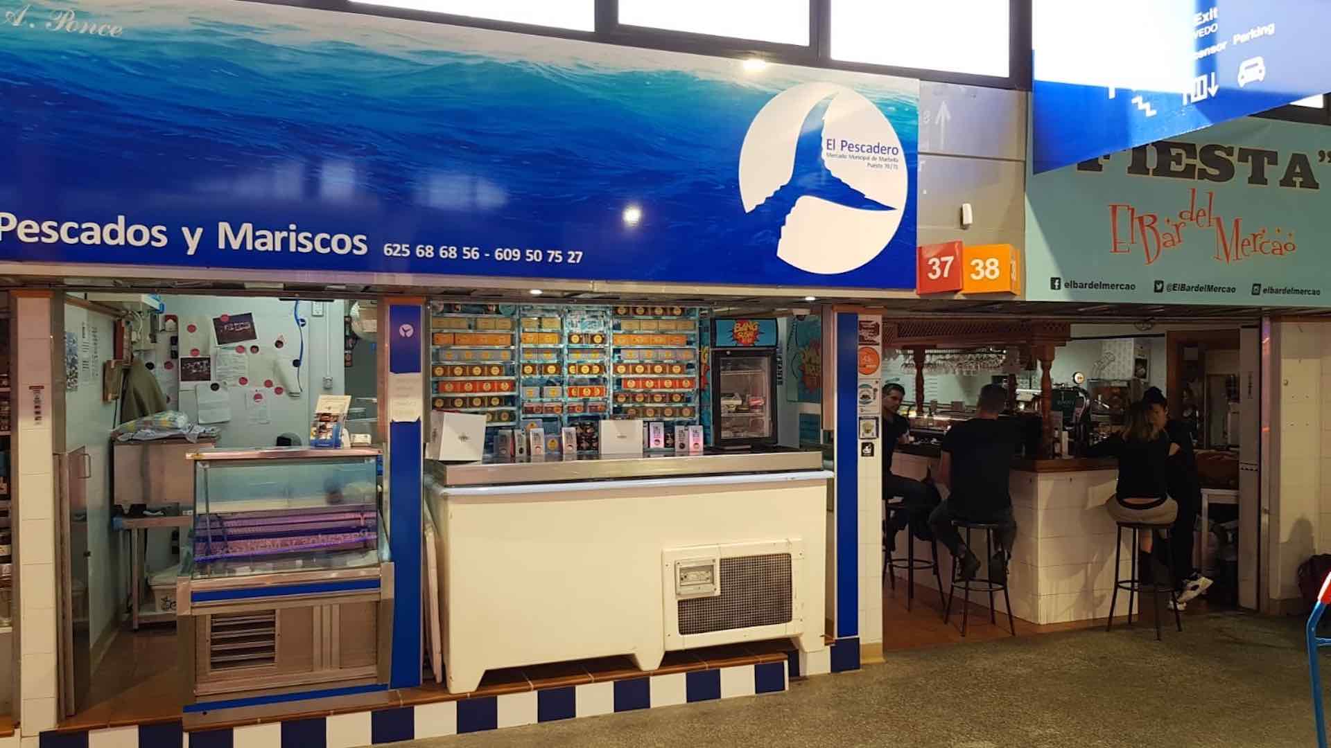 La freiduría de El Pescadero, una interesante novedad en el Mercado Municipal de Marbella