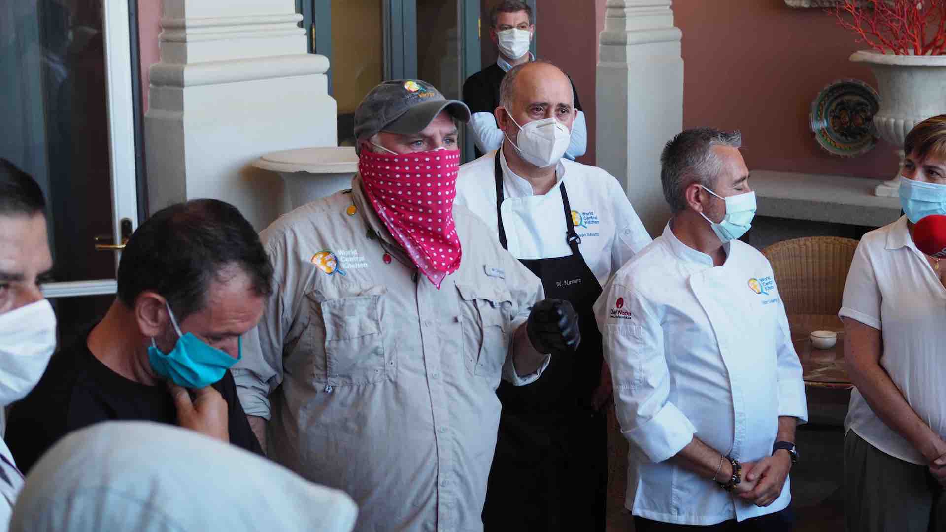 WCK en Marbella entrega la comida dos millones con la presencia del chef José Andrés