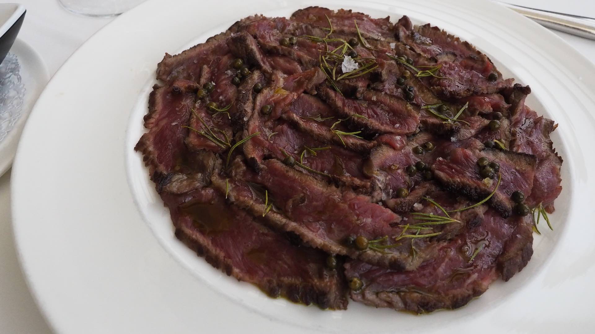 Los secretos de... Rump steak a la Robespierre de la trattoria L’impronta