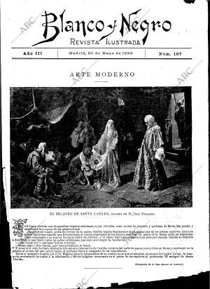 BLANCO Y NEGRO MADRID 20-05-1893