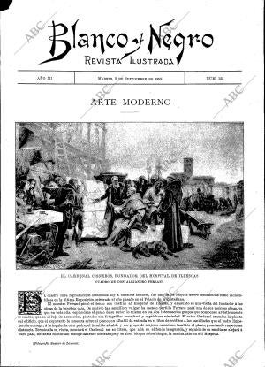 BLANCO Y NEGRO MADRID 02-09-1893