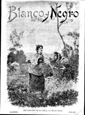 BLANCO Y NEGRO MADRID 13-06-1896