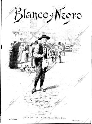 BLANCO Y NEGRO MADRID 24-10-1896