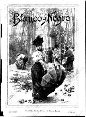 BLANCO Y NEGRO MADRID 28-11-1896