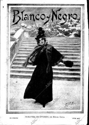 BLANCO Y NEGRO MADRID 09-01-1897