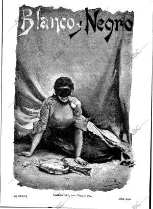 BLANCO Y NEGRO MADRID 27-02-1897