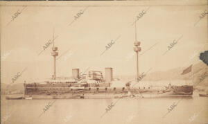 Imagen del acorazado Pelayo