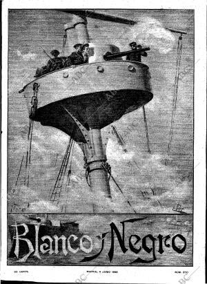 BLANCO Y NEGRO MADRID 04-06-1898