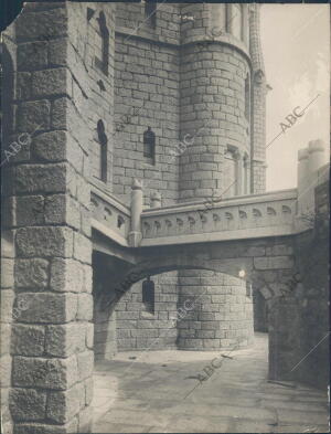 Detalle del palacio Espiscopal de Astorga, obra de Gaudí