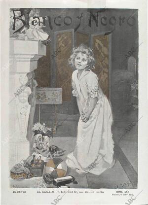 BLANCO Y NEGRO MADRID 06-01-1900