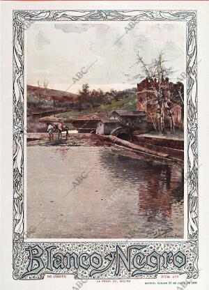 BLANCO Y NEGRO MADRID 23-06-1900