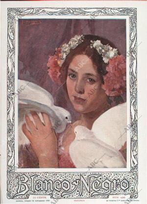 BLANCO Y NEGRO MADRID 24-11-1900