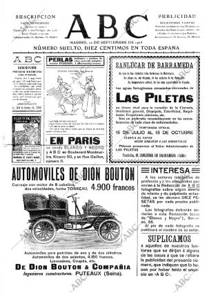 ABC MADRID 22-09-1903