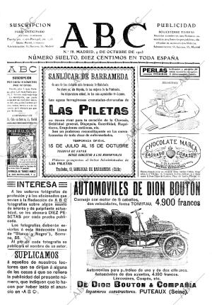 ABC MADRID 09-10-1903