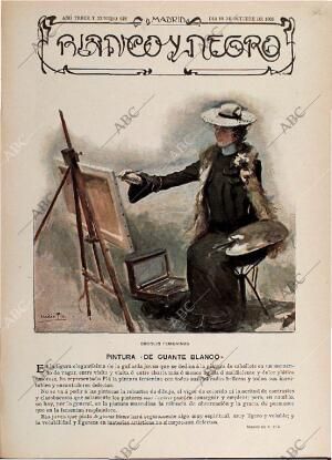 BLANCO Y NEGRO MADRID 10-10-1903