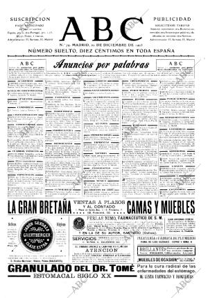 ABC MADRID 22-12-1903